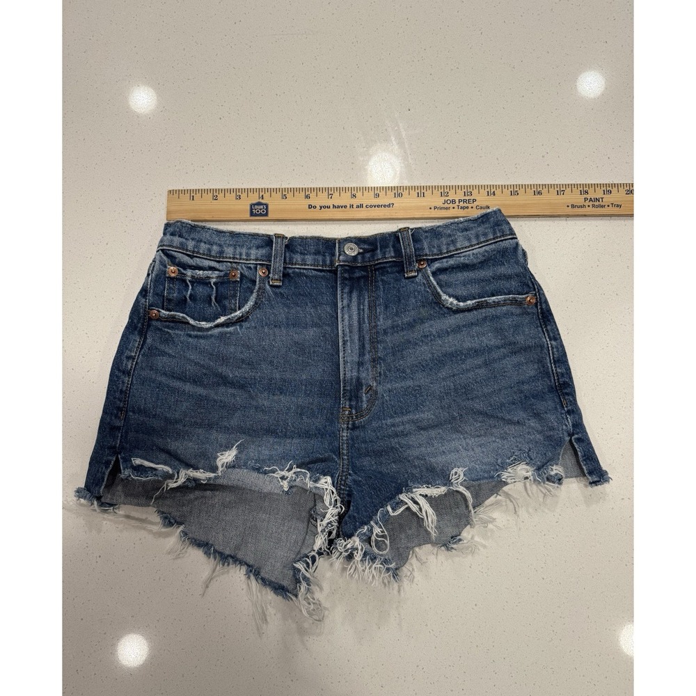 abercrombie & fitch the mom short high rise‎ 29/8 distressed